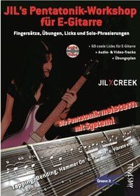 Produktbild: Jil's Pentatonik Workshop f&uuml;r E-Gitarre - mit CD+ (Audio/Video)