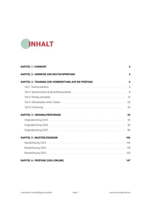 Produktbild: Pr&uuml;fungsheft MSA und eBBR 2027 Berlin/Brandenburg &ndash; Deutsch