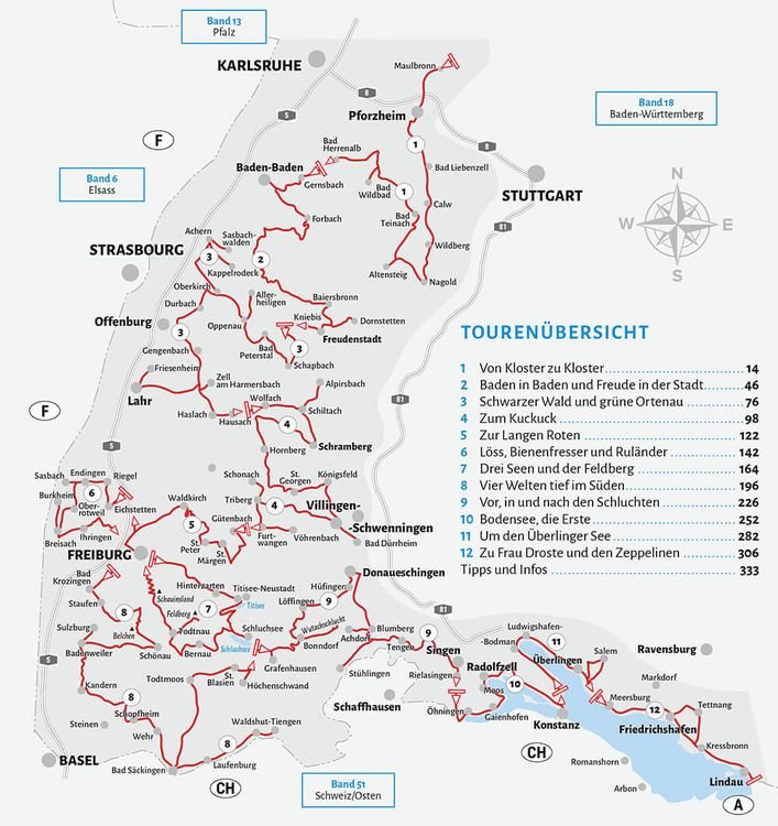 Produktbild: Entdeckertouren mit dem Wohnmobil Schwarzwald und deutscher Bodensee