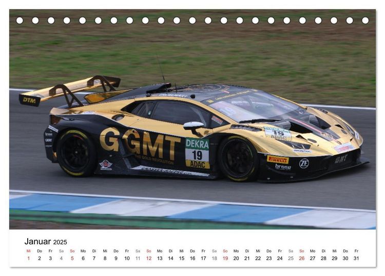 Produktbild: Motorsport aus Sant&rsquo;Agata (Tischkalender 2025 DIN A5 quer), CALVENDO Monatskalender