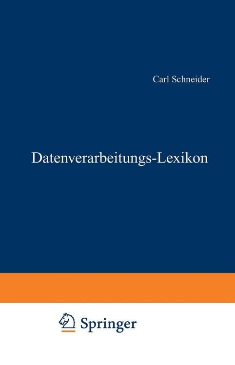 Produktbild: Datenverarbeitungs-Lexikon