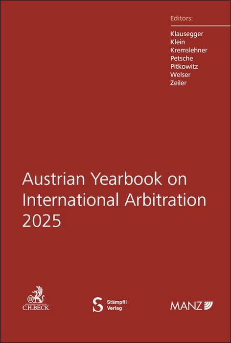 Produktbild: Austrian Yearbook on International Arbitration 2025