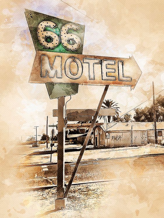 Produktbild: CALVENDO Puzzle Route 66 1000 Teile Lege-Gr&ouml;&szlig;e 480 x 640 cm Foto-Puzzle Bild von Peter Roder