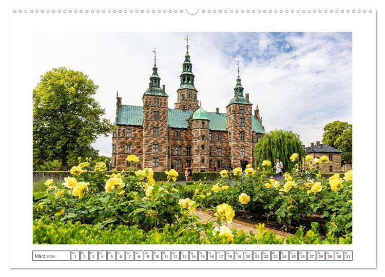 Produktbild: Kopenhagen - Traumst&auml;dte der Welt (Wandkalender 2026 DIN A2 quer), CALVENDO Monatskalender