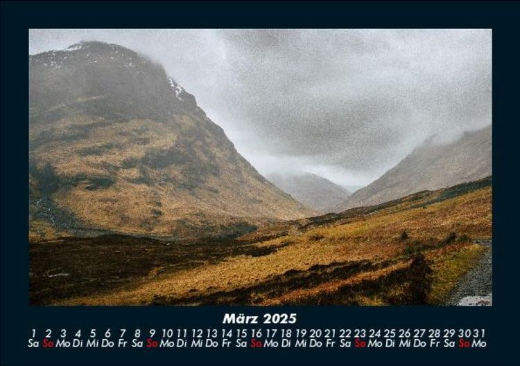 Produktbild: Berge 2025 Fotokalender DIN A5