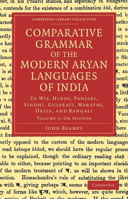 Produktbild: Comparative Grammar of the Modern Aryan Languages of India