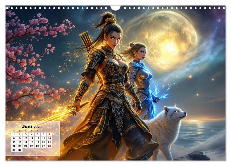 Produktbild: Wilde Seelen (Wandkalender 2026 DIN A3 quer), CALVENDO Monatskalender
