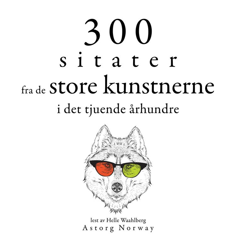 Produktbild: 300 sitater fra store artister fra 1800-tallet