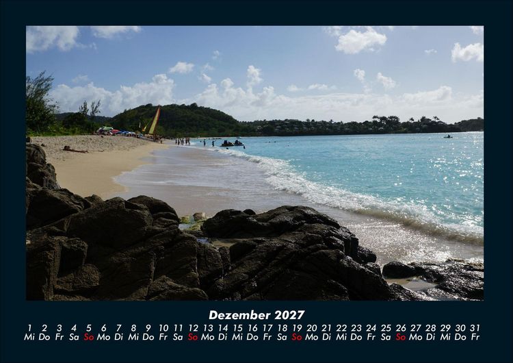 Produktbild: Karibik 2027 Fotokalender DIN A4