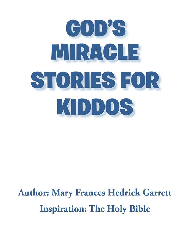 Produktbild: God's Miracle Stories for Kiddos