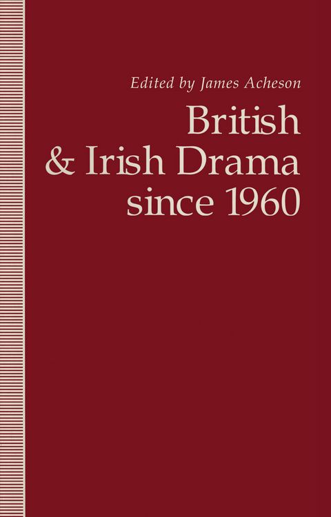 Produktbild: British and Irish Drama since 1960
