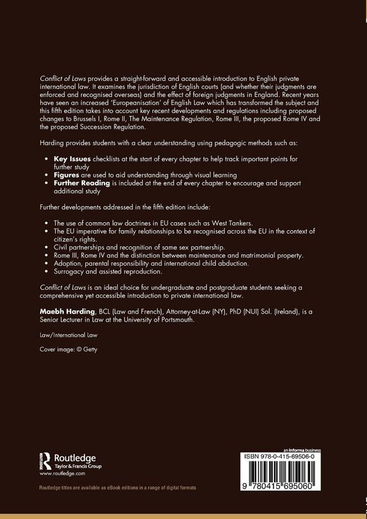 Produktbild: Conflict of Laws