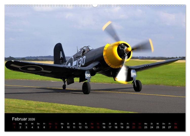 Produktbild: Oldtimer am Himmel (Wandkalender 2026 DIN A2 quer), CALVENDO Monatskalender