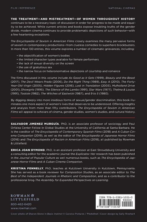 Produktbild: Encyclopedia of Sexism in American Films