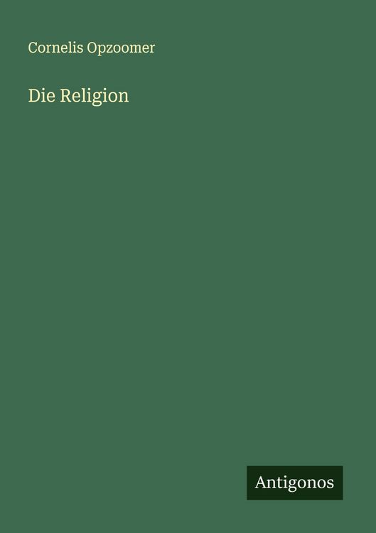 Produktbild: Die Religion