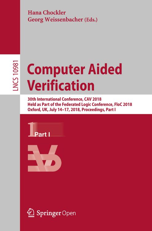 Produktbild: Computer Aided Verification
