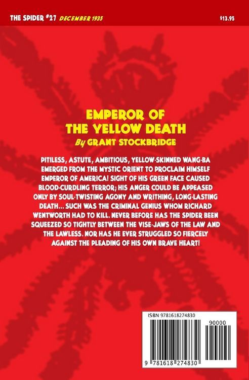 Produktbild: The Spider #27: Emperor of the Yellow Death