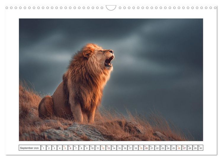 Produktbild: Magie der Wildnis (Wandkalender 2026 DIN A3 quer), CALVENDO Monatskalender