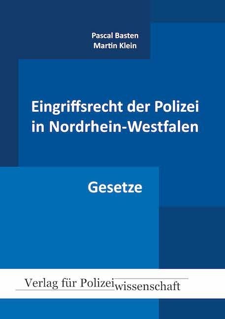 Produktbild: Eingriffsrecht der Polizei in Nordrhein-Westfalen