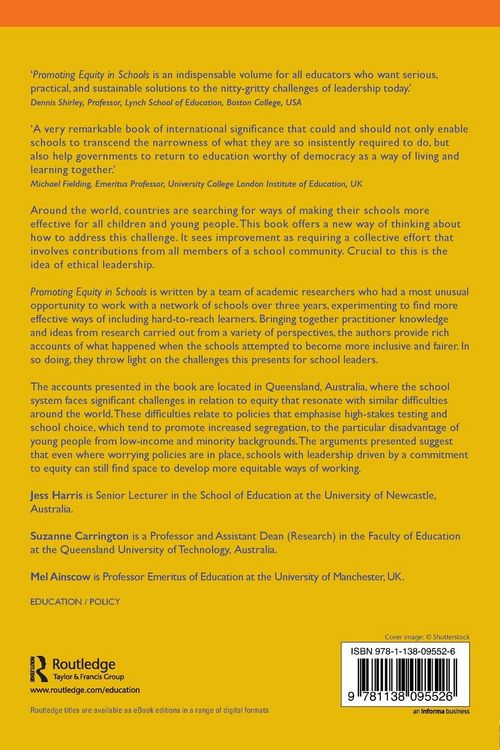 Produktbild: Promoting Equity in Schools