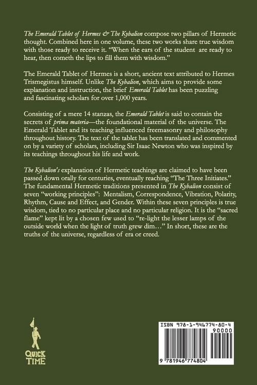 Produktbild: The Emerald Tablet of Hermes & The Kybalion