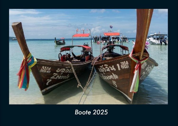 Produktbild: Boote 2025 Fotokalender DIN A4