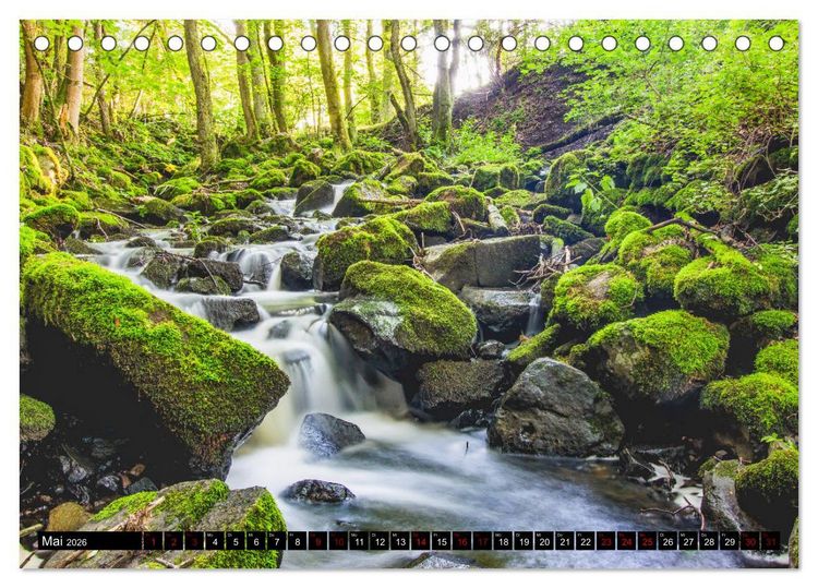 Produktbild: Westerwaldliebe (Tischkalender 2026 DIN A5 quer), CALVENDO Monatskalender