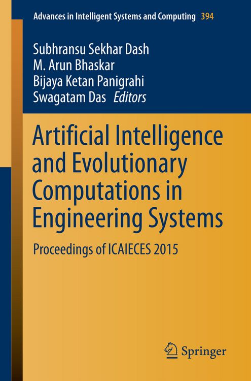 Produktbild: Artificial Intelligence and Evolutionary Computations in Engineering Systems