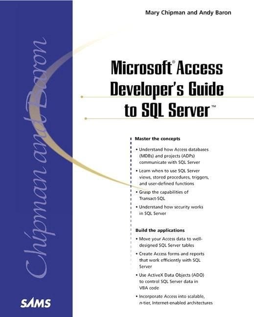 Produktbild: Microsoft Access Developer's Guide to SQL Server