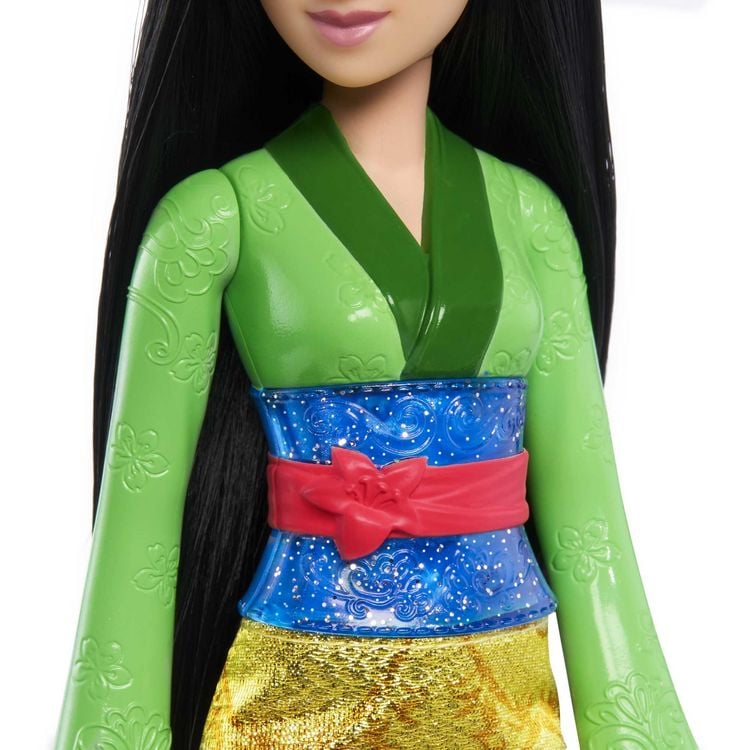 Produktbild: Disney Prinzessin-Spielzeug, Mulan-Modepuppe mit Accessoires