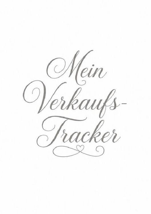 Produktbild: Mein Verkaufstracker