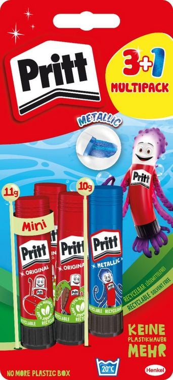 Produktbild: Pritt Kleben Pritt BTS Designstifte, 3 11 g + 1 10 g