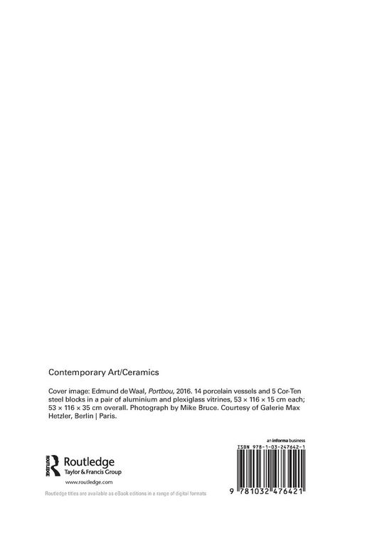 Produktbild: Contemporary British Ceramics and the Influence of Sculpture