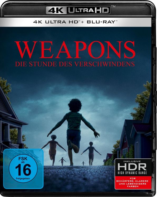 Produktbild: Weapons - Die Stunde des Verschwindens (4K Ultra HD+Blu-ray)