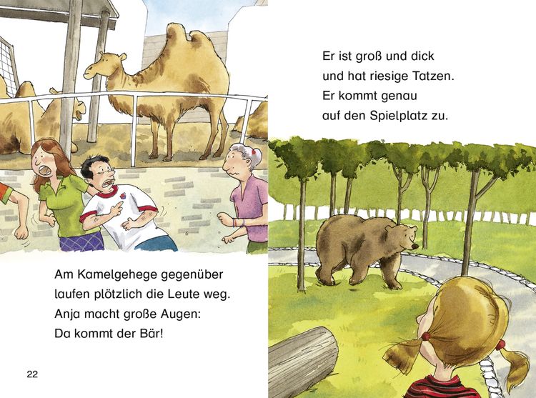Produktbild: Duden Leseprofi &ndash; Ein B&auml;r rei&szlig;t aus, 1. Klasse