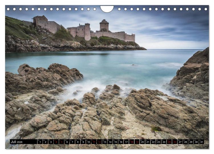 Produktbild: Armorica - Bretagne, Land am Ende der Welt (Wandkalender 2026 DIN A4 quer), CALVENDO Monatskalender
