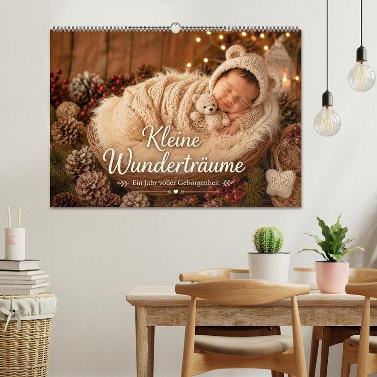 Produktbild: Kleine Wundertr&auml;ume (Wandkalender 2027 DIN A2 quer), CALVENDO Monatskalender