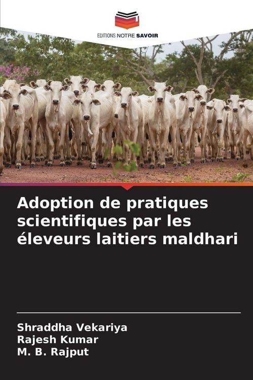 Produktbild: Adoption de pratiques scientifiques par les &eacute;leveurs laitiers maldhari