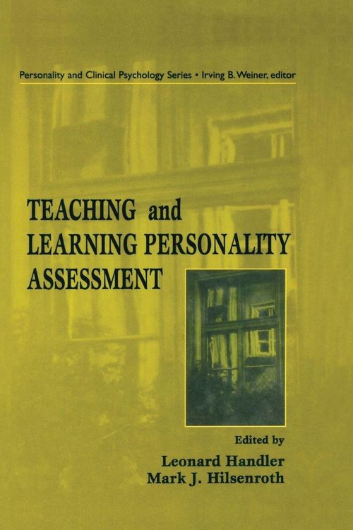 Produktbild: Teaching and Learning Personality Assessment