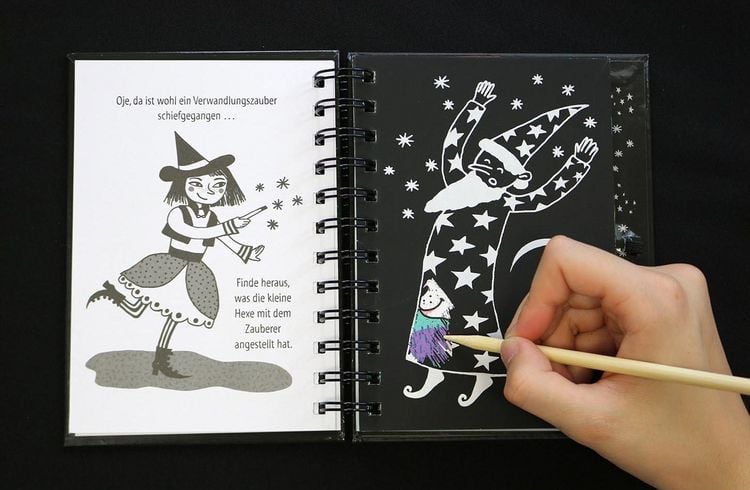 Produktbild: Kreativ-Kratzel Pocket Art: Fantasy