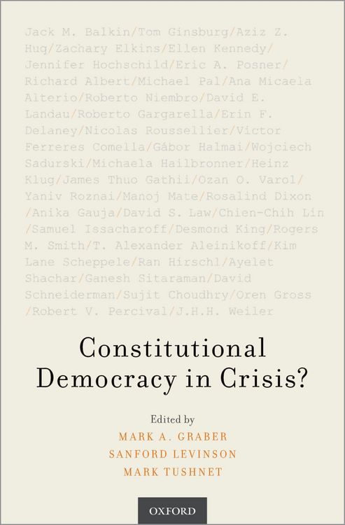 Produktbild: Constitutional Democracy in Crisis?