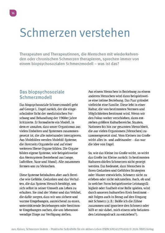 Produktbild: Schmerzen lindern - Praktische Selbsthilfe f&uuml;r ein aktives Leben