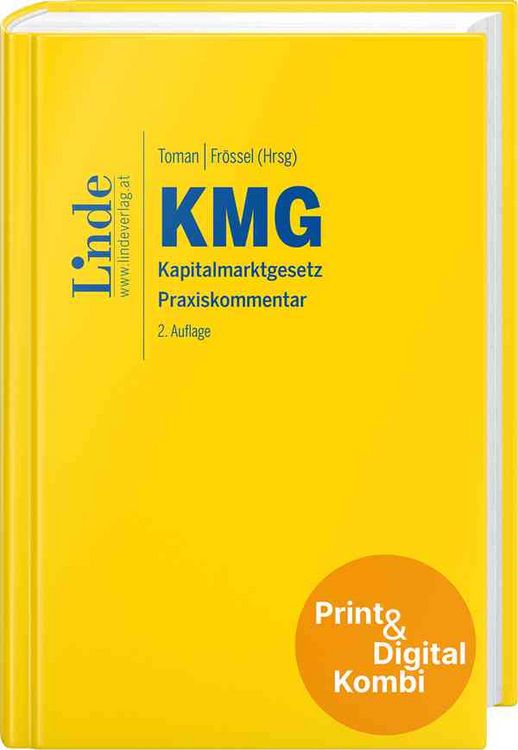 Produktbild: KMG | Kapitalmarktgesetz (Kombi Print&digital)