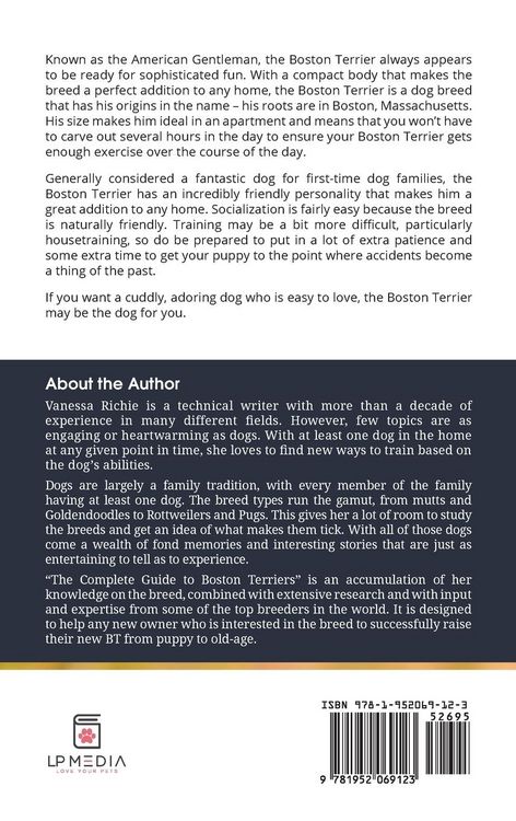 Produktbild: The Complete Guide to Boston Terriers