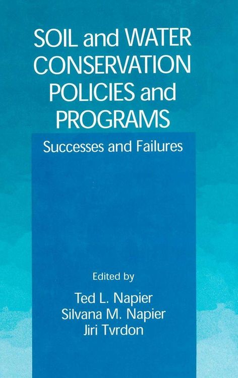 Produktbild: Soil and Water Conservation Policies and Programs