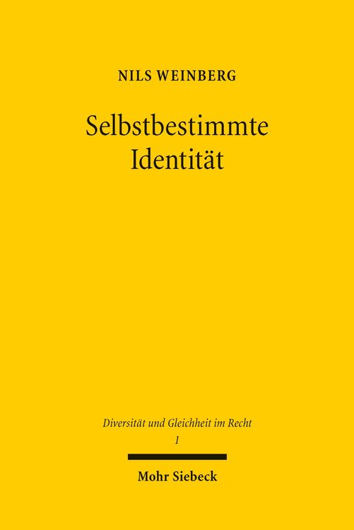Produktbild: Selbstbestimmte Identit&auml;t