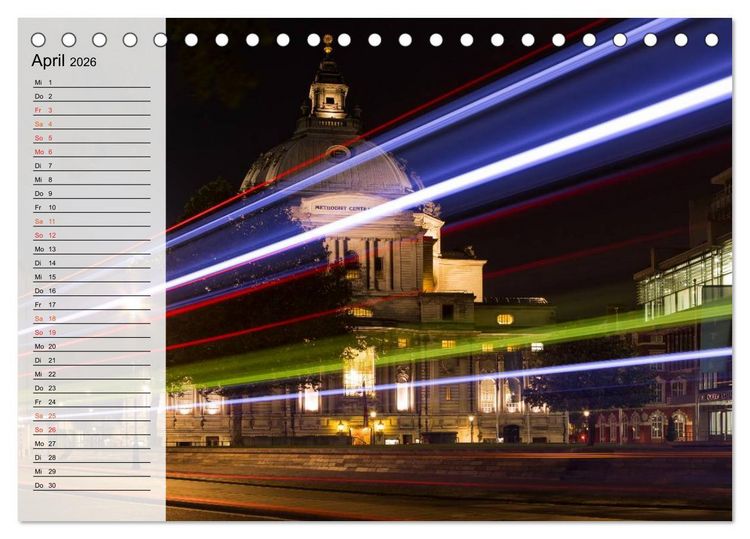 Produktbild: Wundervolles London (Tischkalender 2026 DIN A5 quer), CALVENDO Monatskalender
