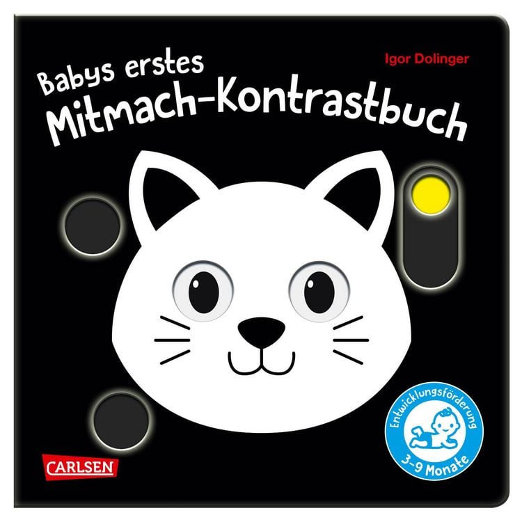 Produktbild: Babys erstes Mitmach-Kontrastbuch