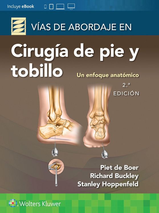 Produktbild: V&iacute;as de abordaje de cirug&iacute;a de pie y tobillo. Un enfoque anat&oacute;mico