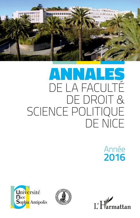 Produktbild: Annales de la facult&eacute; de Droit et Science politique de Nice